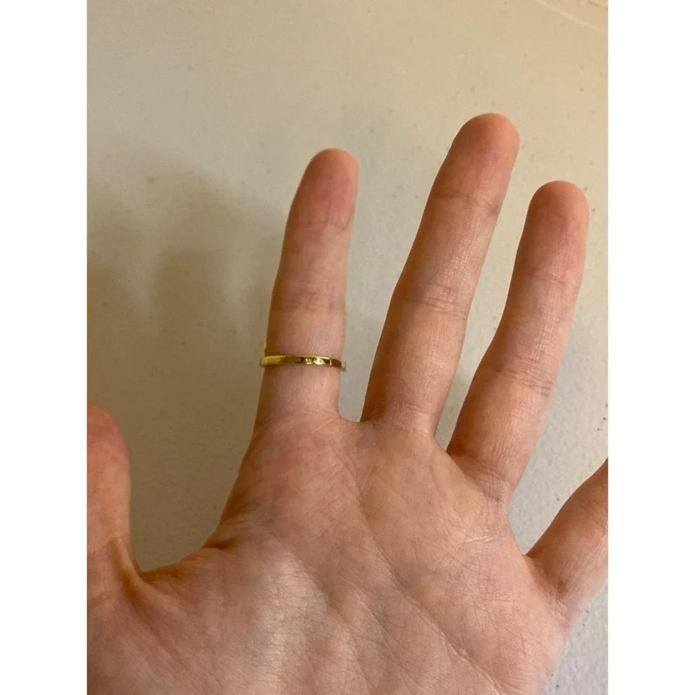 Boho‎ Hematite Vine Ring